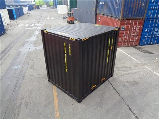 Container marittimo High Cube da 10 piedi, nero - Nuovo