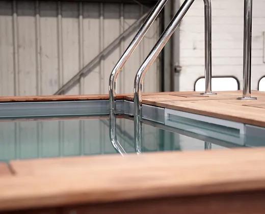 Poolcontainer 40 Fuß