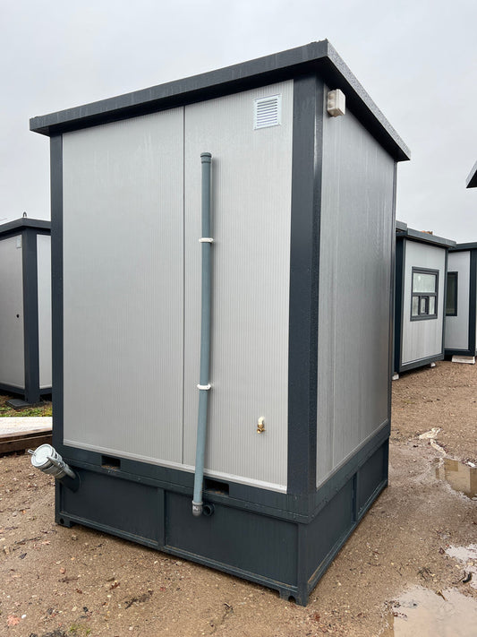 Contenitore sanitario 2,00 x 2,00 toilette, lavandino con doccia