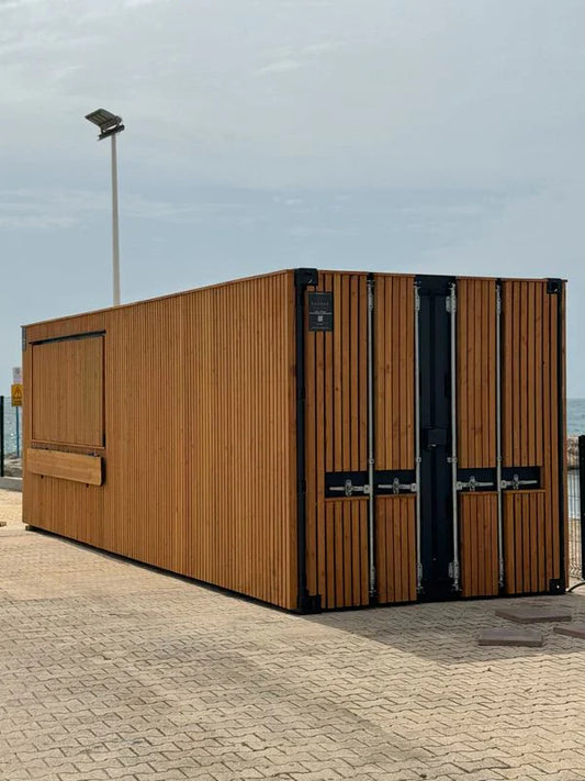 Container (chiosco di street food – ufficio – edicola)
