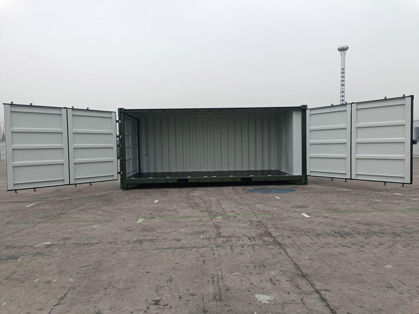 20-Fuß-Container mit offenen Seiten, ISO-Typ (Ref: 11201)