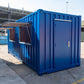 20-Fuß-Seecontainer mit doppelter Serviceklappe Ref. 7897