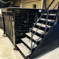 6 m schwarzer Containerpool