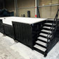 6 m schwarzer Containerpool
