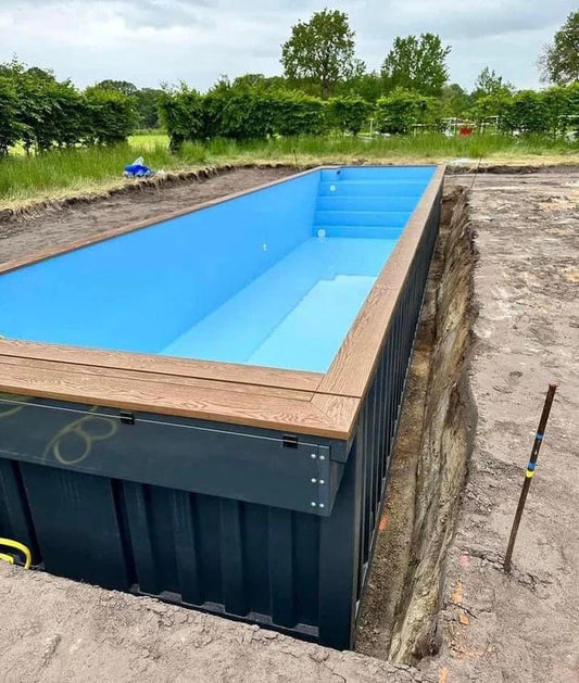 12m Poolcontainer