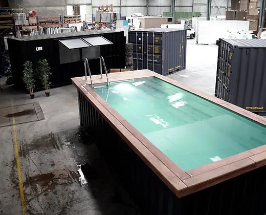 Poolcontainer 40 Fuß