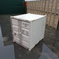 Weißer 10-Fuß-High-Cube-Seecontainer – neu