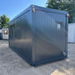 Containerbüro, Küche, Toilette und Dusche 6,00 x 2,43 m
