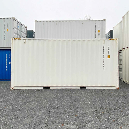 20-Fuß-HC-Seecontainer, weiß (Ref: 21002)