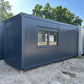 Containerbüro, Küche, Toilette und Dusche 6,00 x 2,43 m