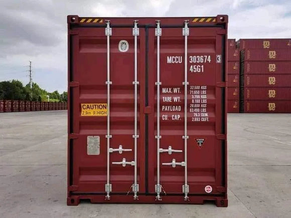 40-Fuß-Seecontainer High Cube (Ref: 11018)