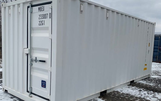 Kaufen Sie einen neuen 20-Fuß-Seecontainer mit drei Türen