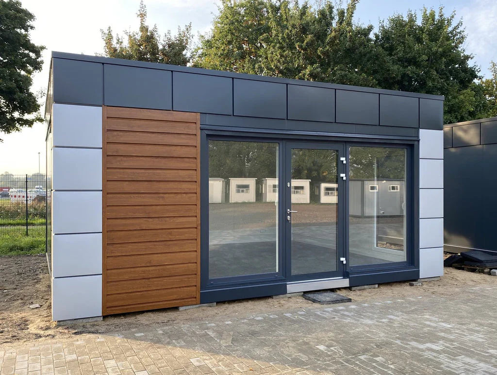 Bürocontainer vom Typ „London“, 6,00 x 5,00 m