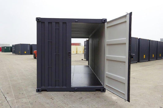 Dreitüriger 20-Fuß-Seecontainer (Ref: 1009)