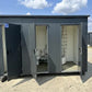 Sanitärcontainer mit 3 Kabinen (Ref: S2107)