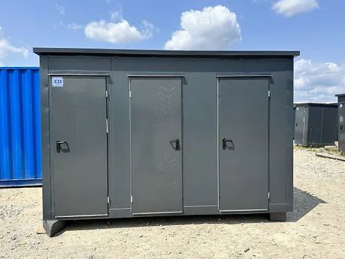 Sanitärcontainer mit 3 Kabinen (Ref: S2107)