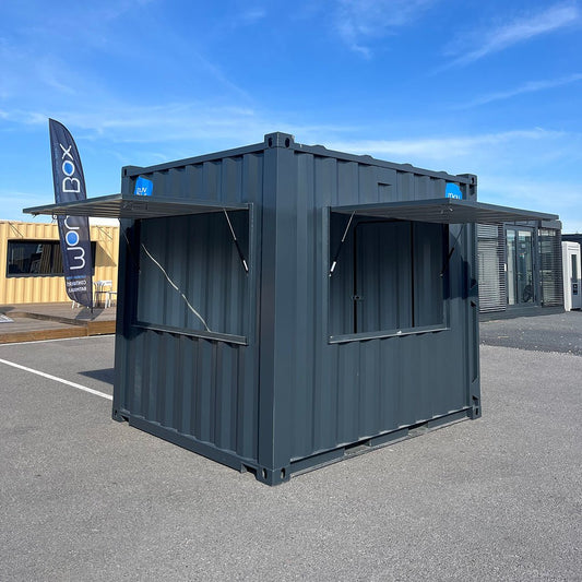 10-Fuß-HC-Bürocontainer