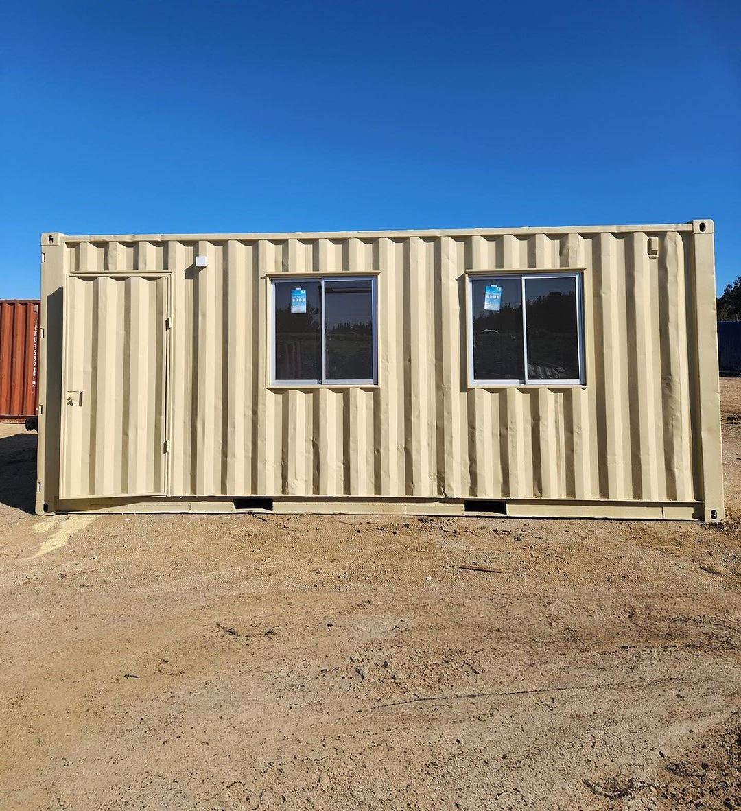 20-Fuß-Bürocontainer mit Klimaanlage (Ref: 13011)