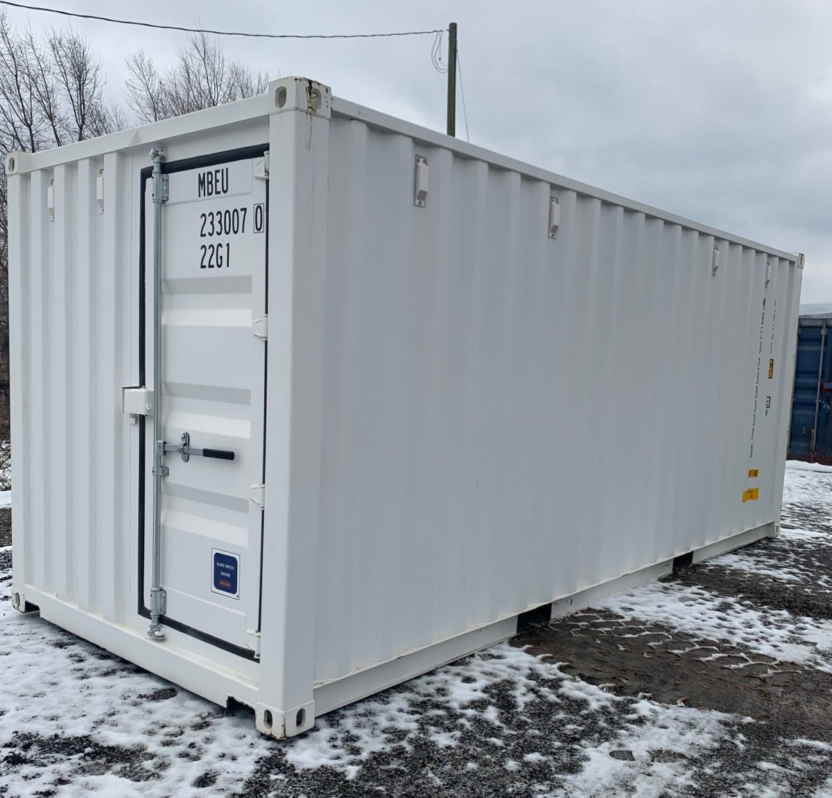 Kaufen Sie einen neuen 20-Fuß-Seecontainer mit drei Türen