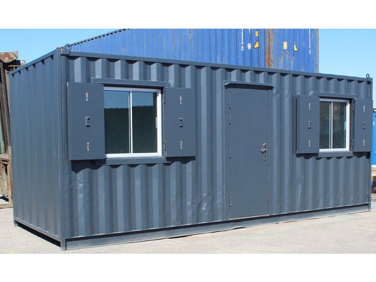 20-Fuß-Bürocontainer mit 2 Fenstern (Ref:1096)