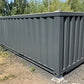 20-Fuß-Containerpool, anthrazitgrau, mit Jet-Swim-Funktion
